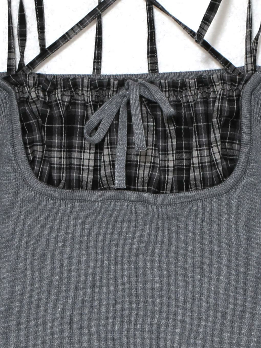 【BUBBLES】オープンショルダーガーリーニット