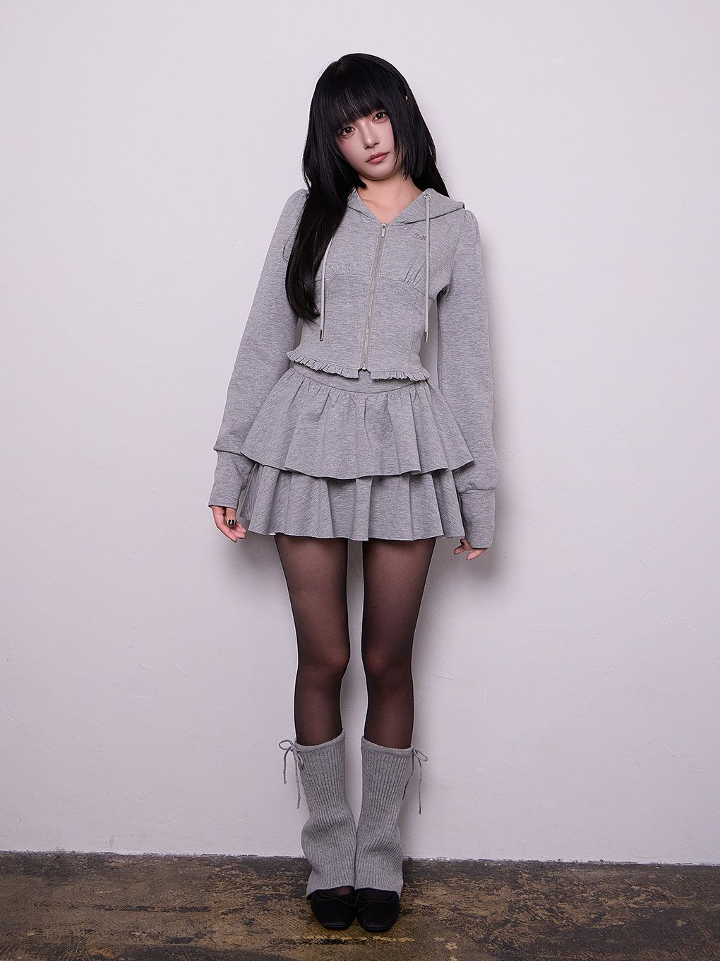 【BUBBLES】ガーリースウェットセットアップ