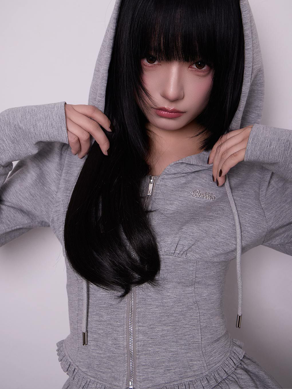 【BUBBLES】ガーリースウェットセットアップ