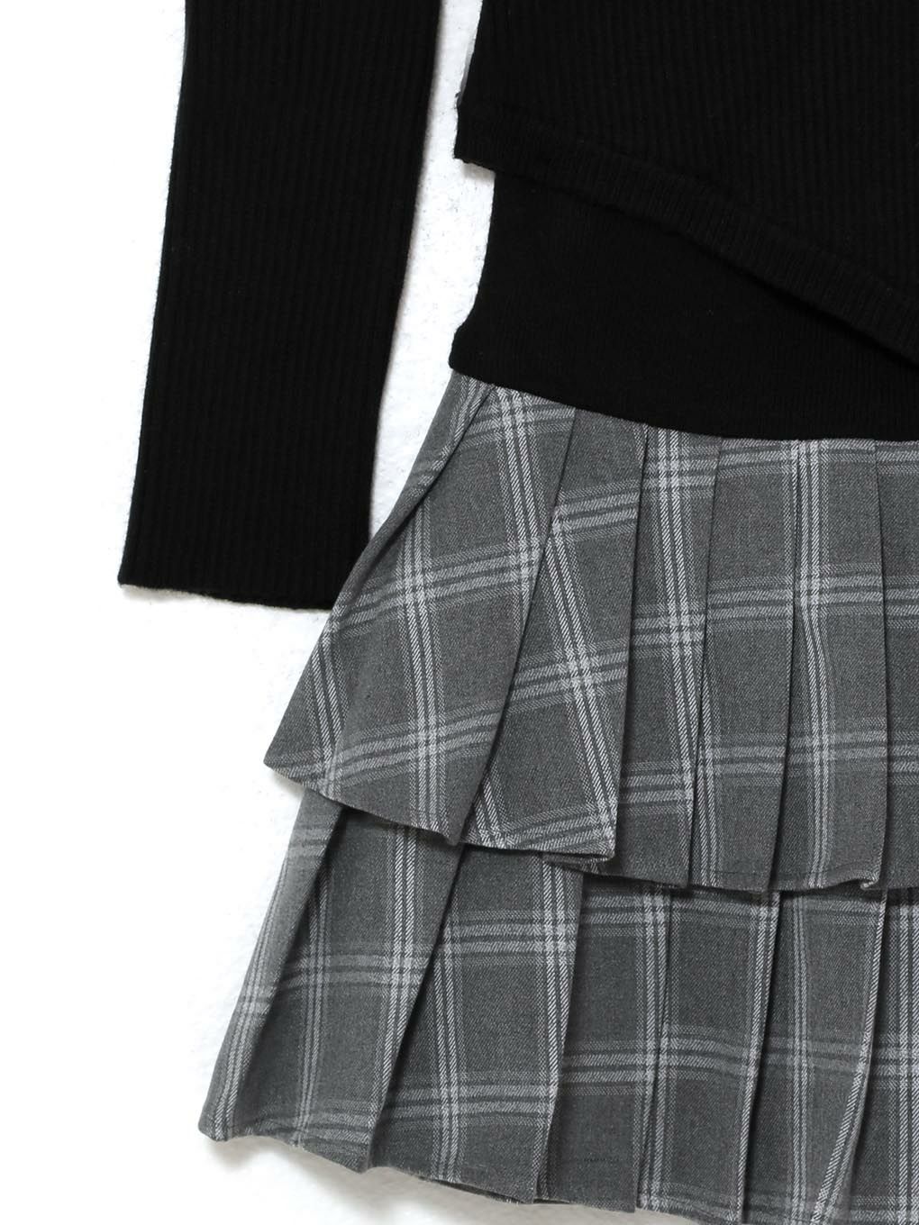 【BUBBLES】リボンプリーツセットアップ