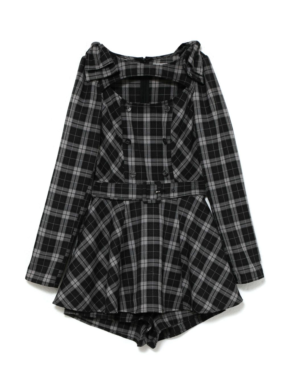 【BUBBLES】ショルダーリボンセットアップ