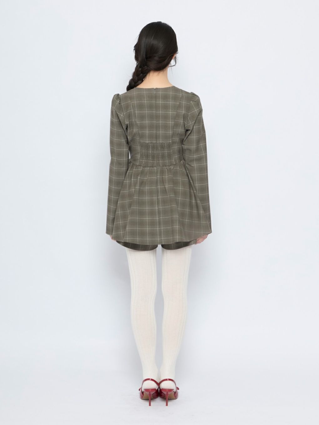 【BUBBLES】コルセットペプラムセットアップ