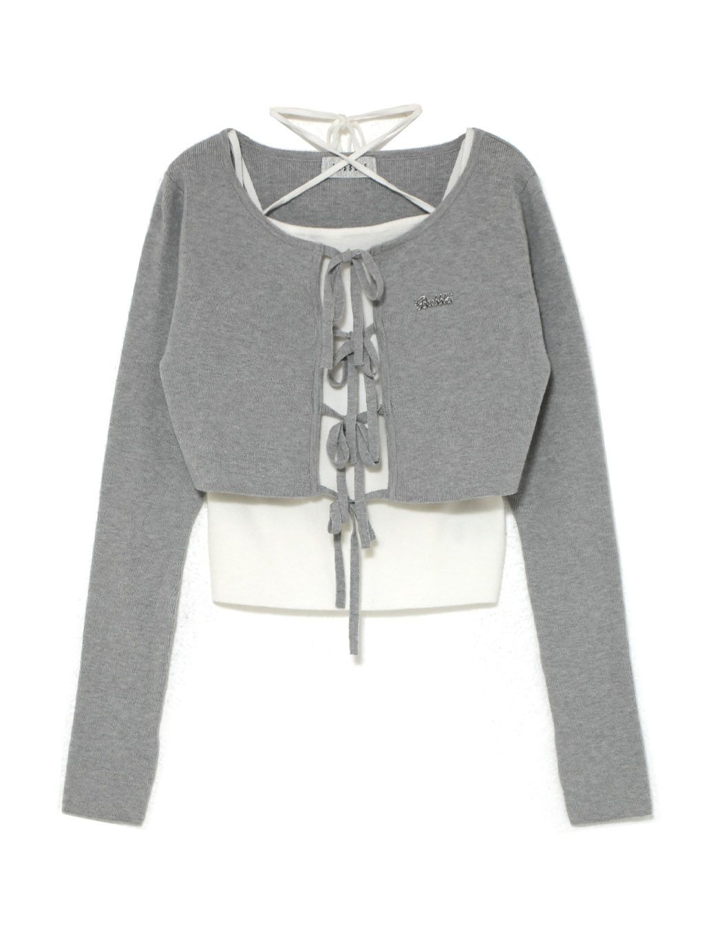 【BUBBLES】クロップドリボンアンサンブル