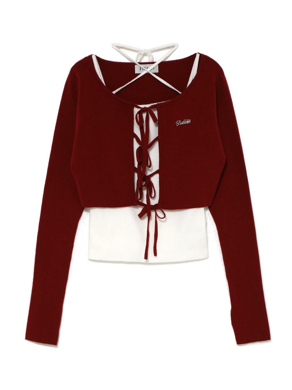 【BUBBLES】クロップドリボンアンサンブル