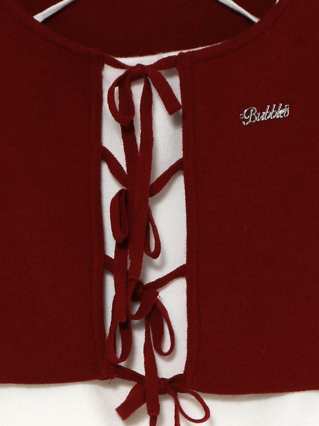 【BUBBLES】クロップドリボンアンサンブル