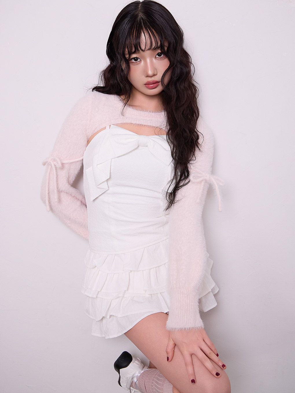 【BUBBLES】フリルパターンスカパン