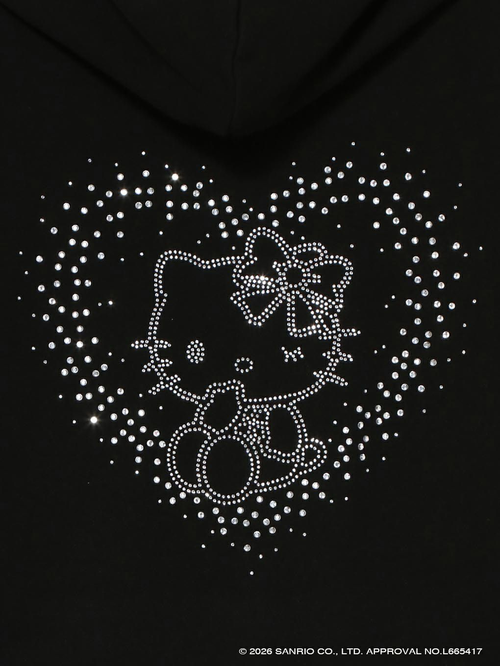 【BUBBLES】ハートビジュールーズパーカー