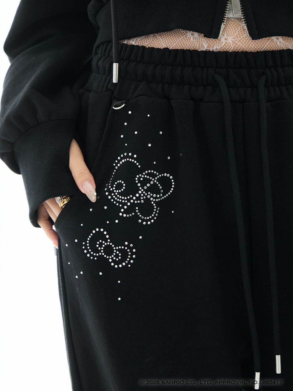 【BUBBLES】パウダービジュースウェットパンツ