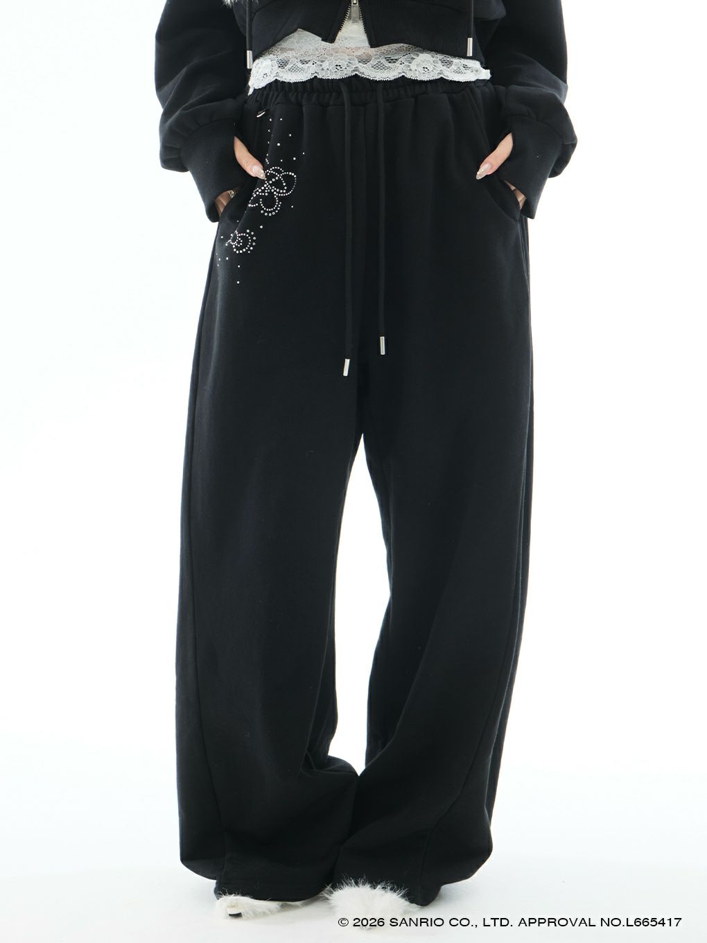 【BUBBLES】パウダービジュースウェットパンツ