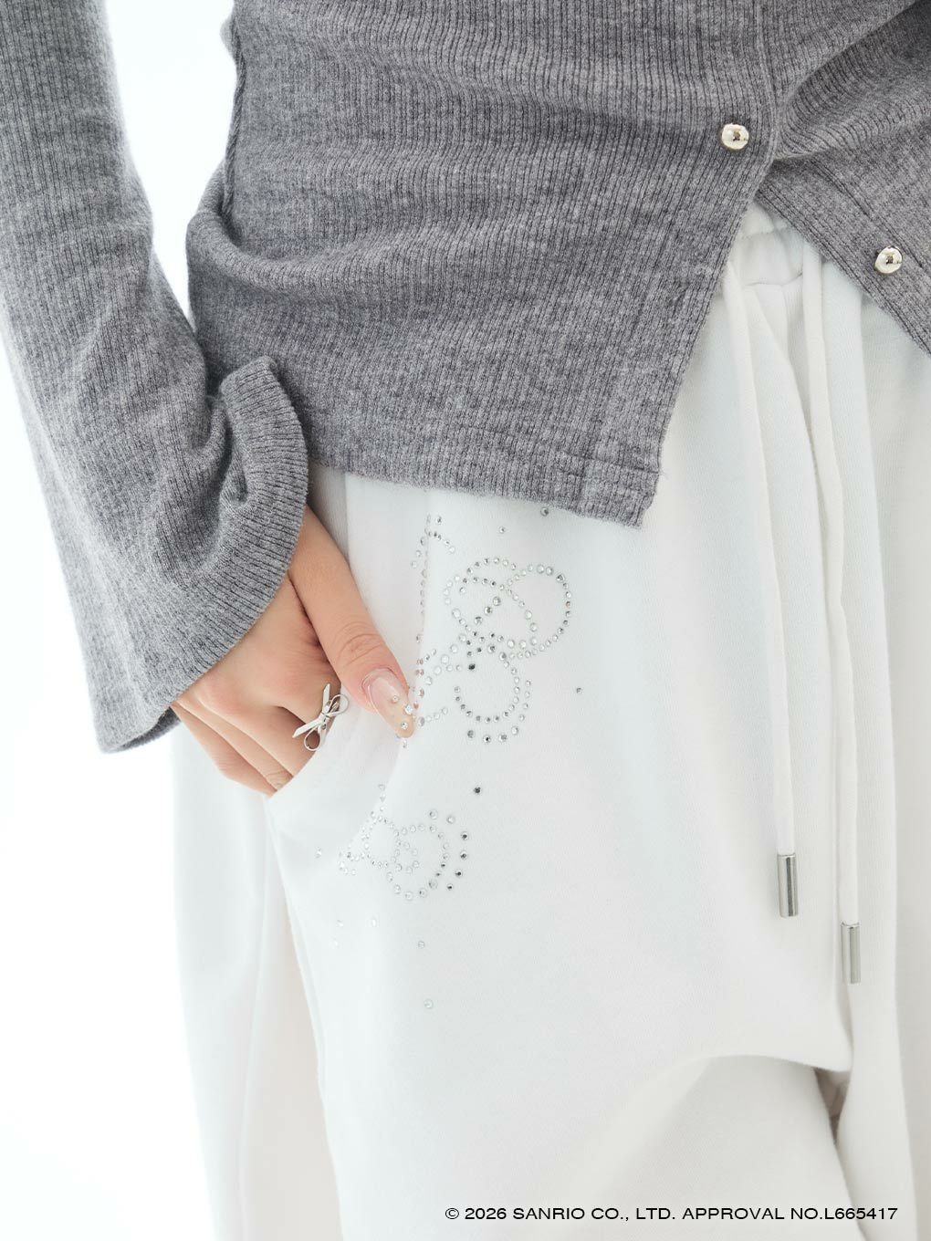 【BUBBLES】パウダービジュースウェットパンツ