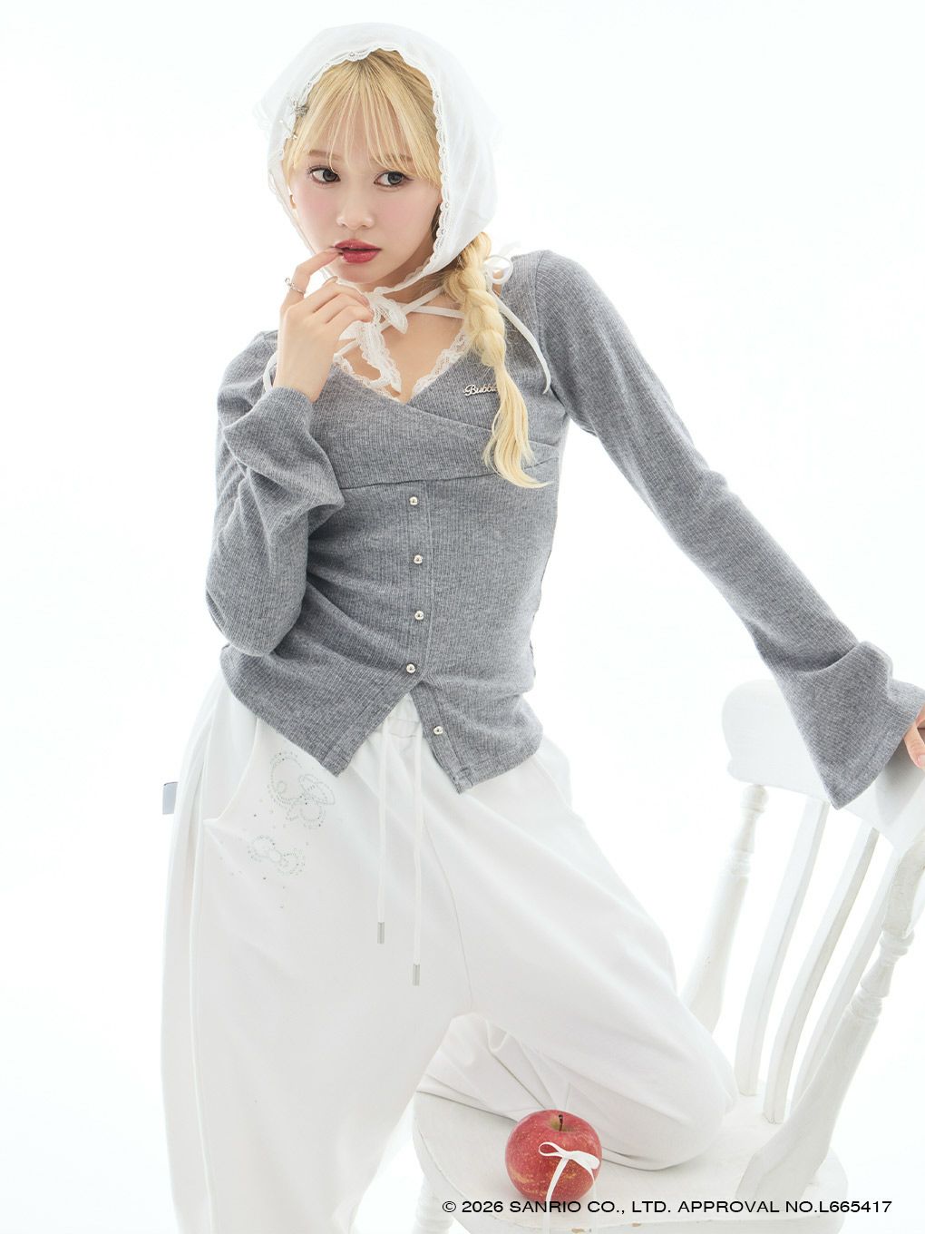 【BUBBLES】パウダービジュースウェットパンツ