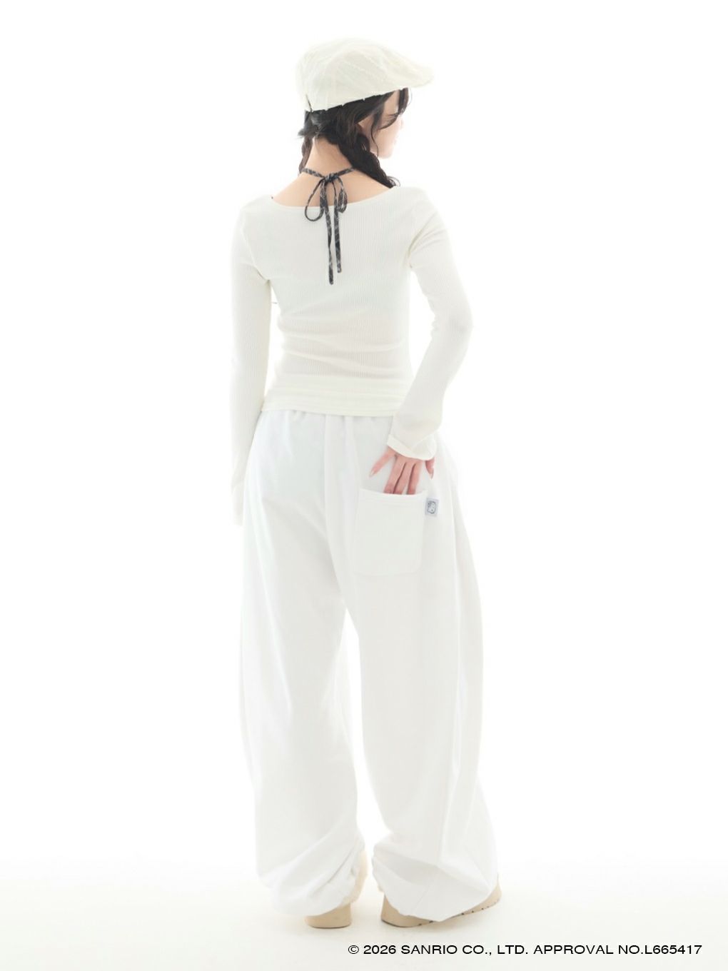 【BUBBLES】パウダービジュースウェットパンツ