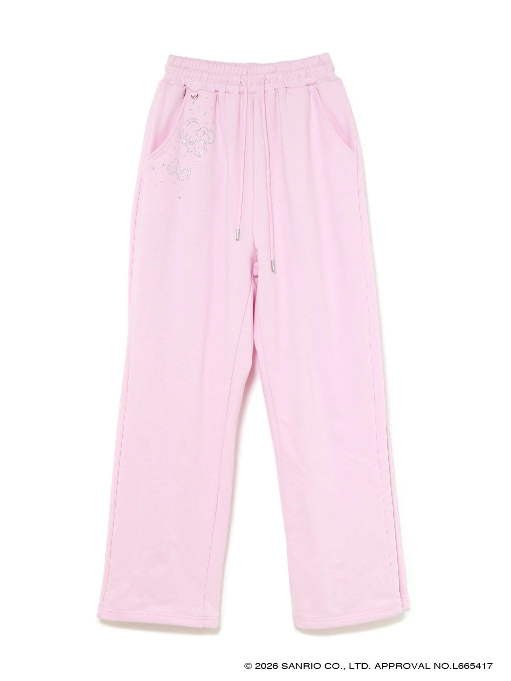 【BUBBLES】パウダービジュースウェットパンツ