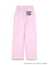 【BUBBLES】エンブロイダリースウェットパンツ