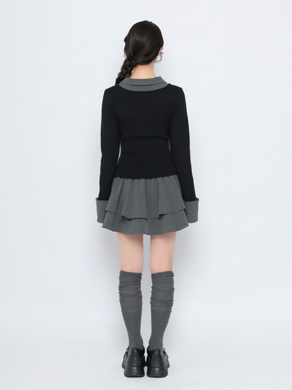 【BUBBLES】スクールリボンワンピース