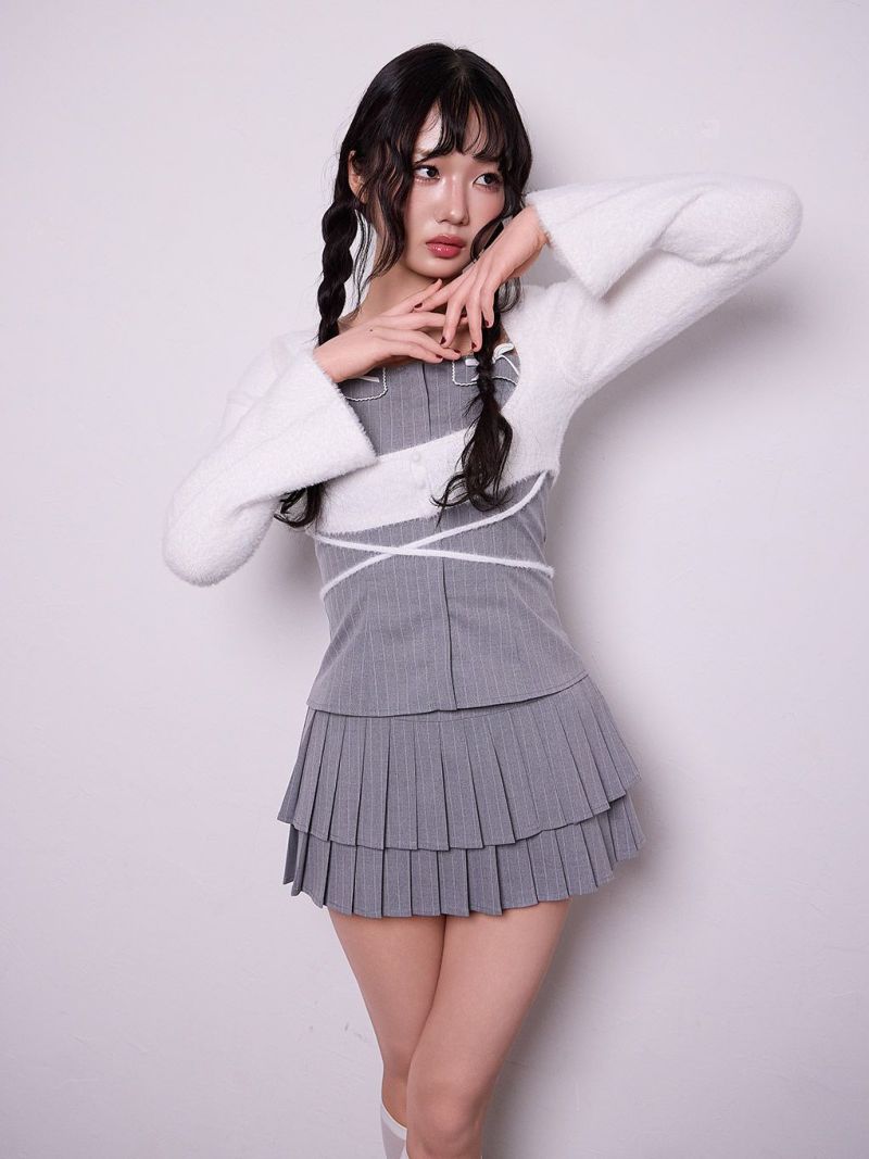 BUBBLES】リボンポケットアンサンブル | sparkling mall online store