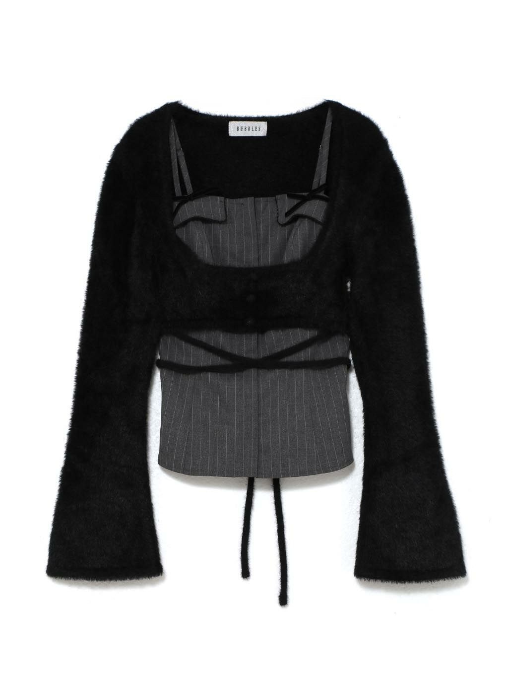 【BUBBLES】リボンポケットアンサンブル