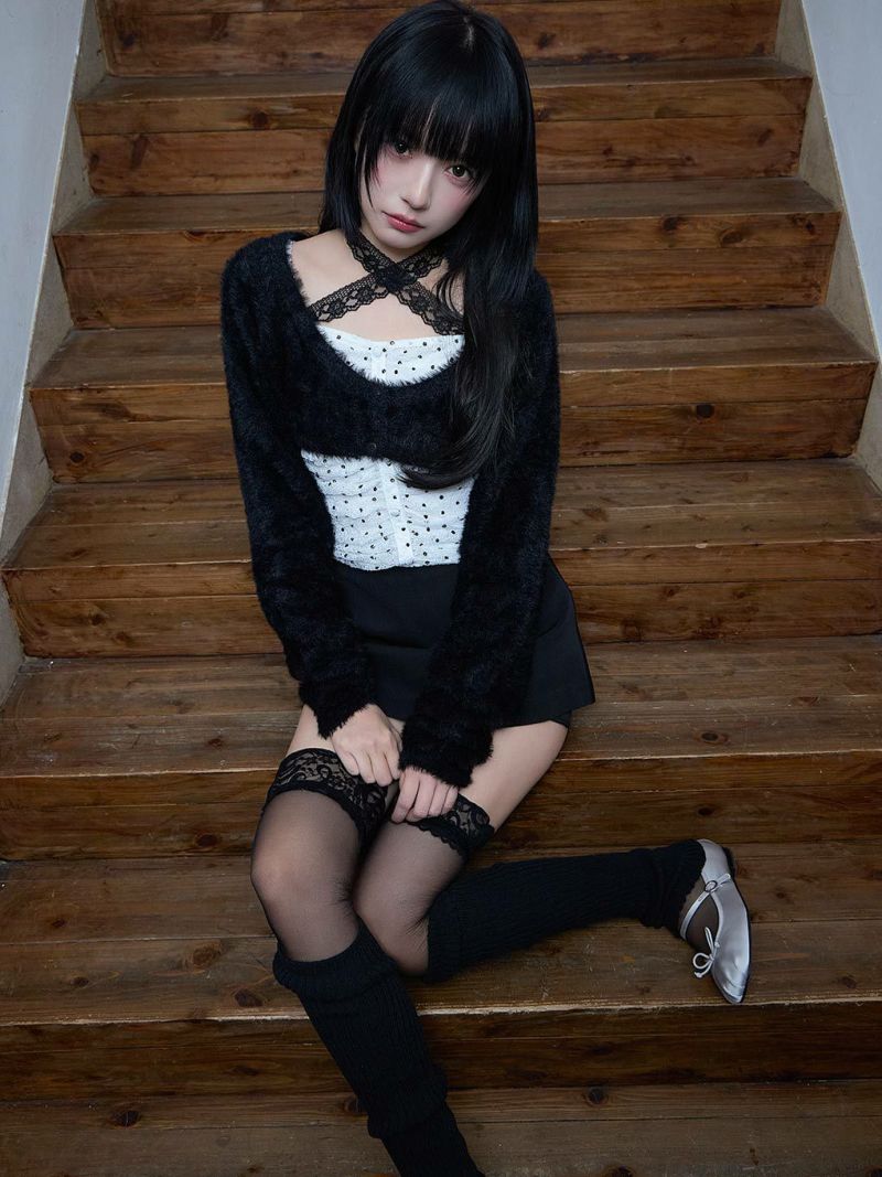 BUBBLES】ギャザーレースアンサンブル | sparkling mall online store