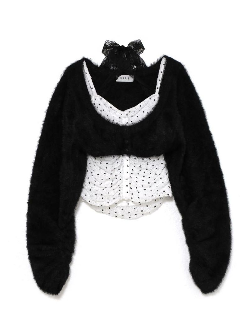 BUBBLES】ギャザーレースアンサンブル | sparkling mall online store