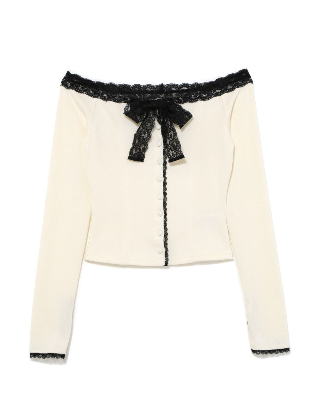 【BUBBLES】レースリボントップス