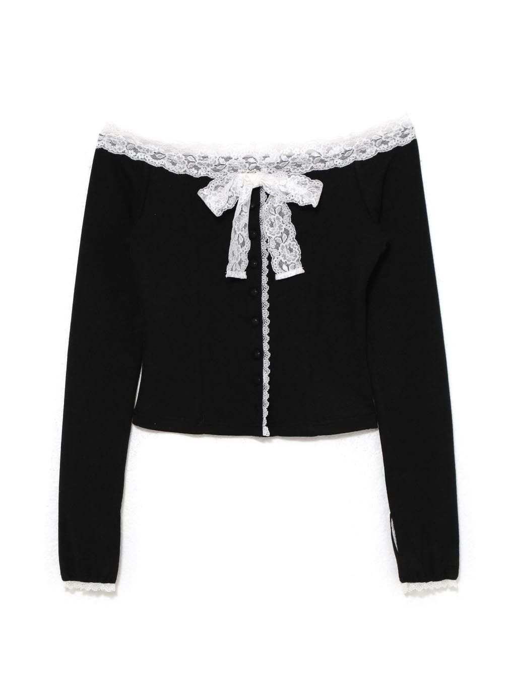 【BUBBLES】レースリボントップス