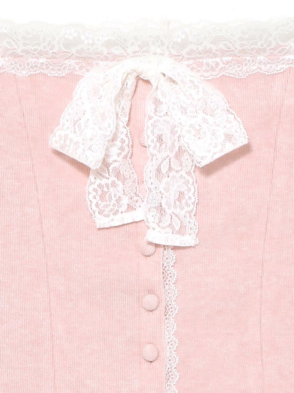 【BUBBLES】レースリボントップス