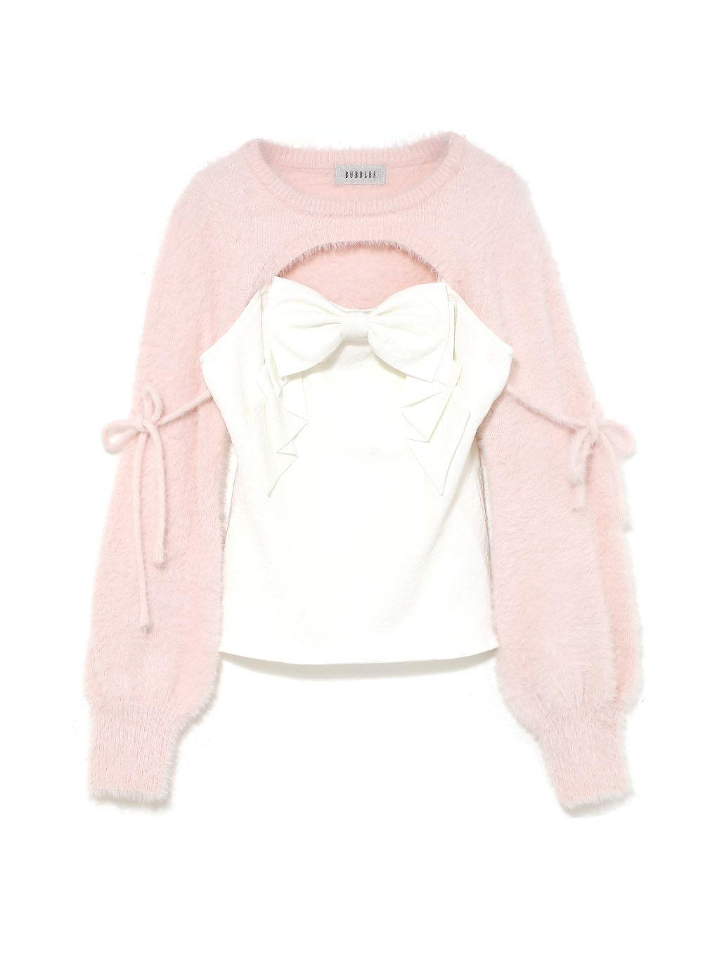 【BUBBLES】リボンビスチェトップス