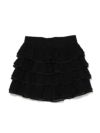 【BUBBLES】フリルレースミニスカパン