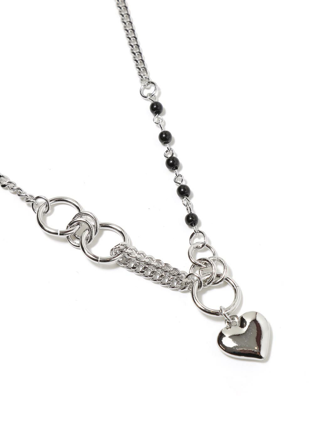 【BUBBLES】ハートリングネックレス