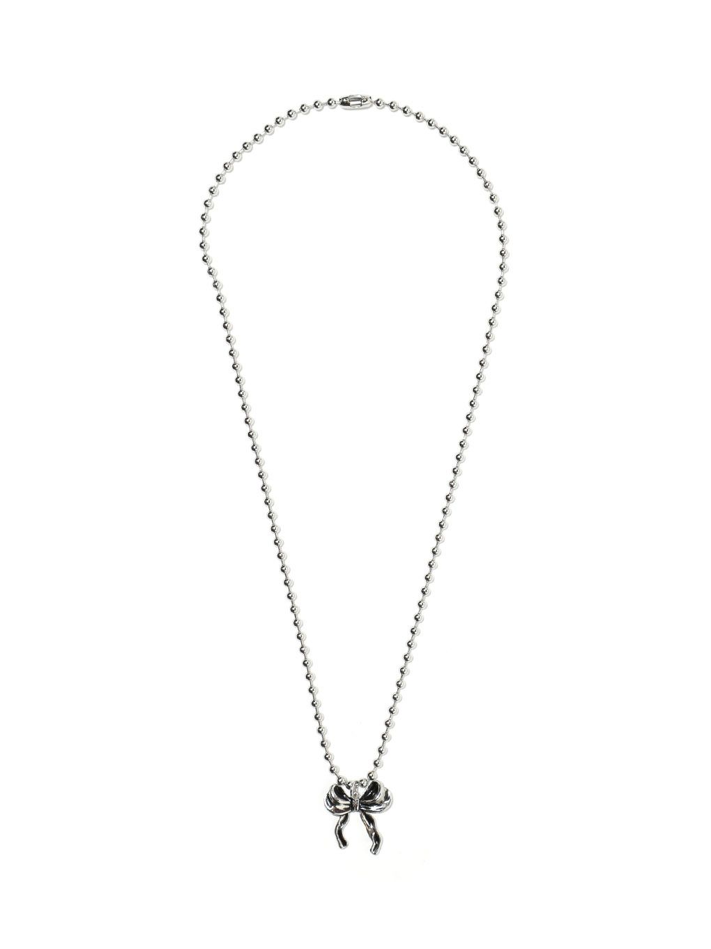 【BUBBLES】リボンチェーンネックレス