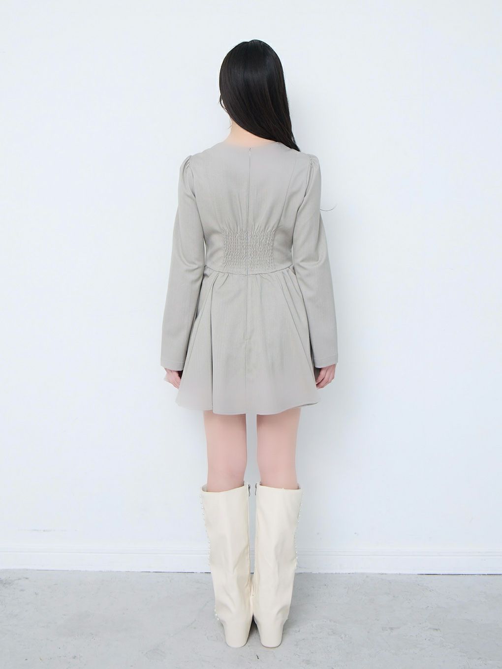 【BUBBLES】レースレイヤードワンピース