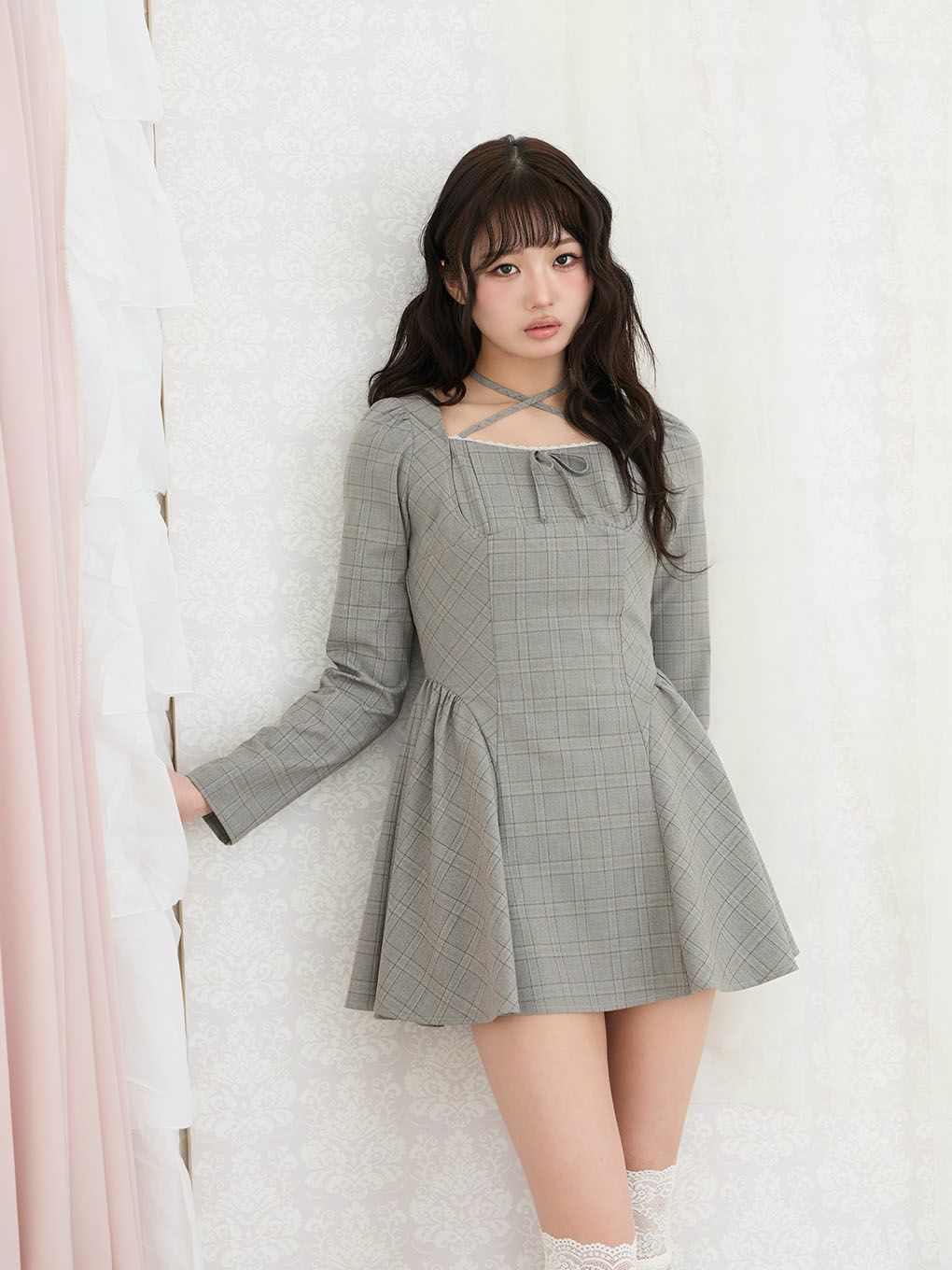 【BUBBLES】コケットフレアワンピース