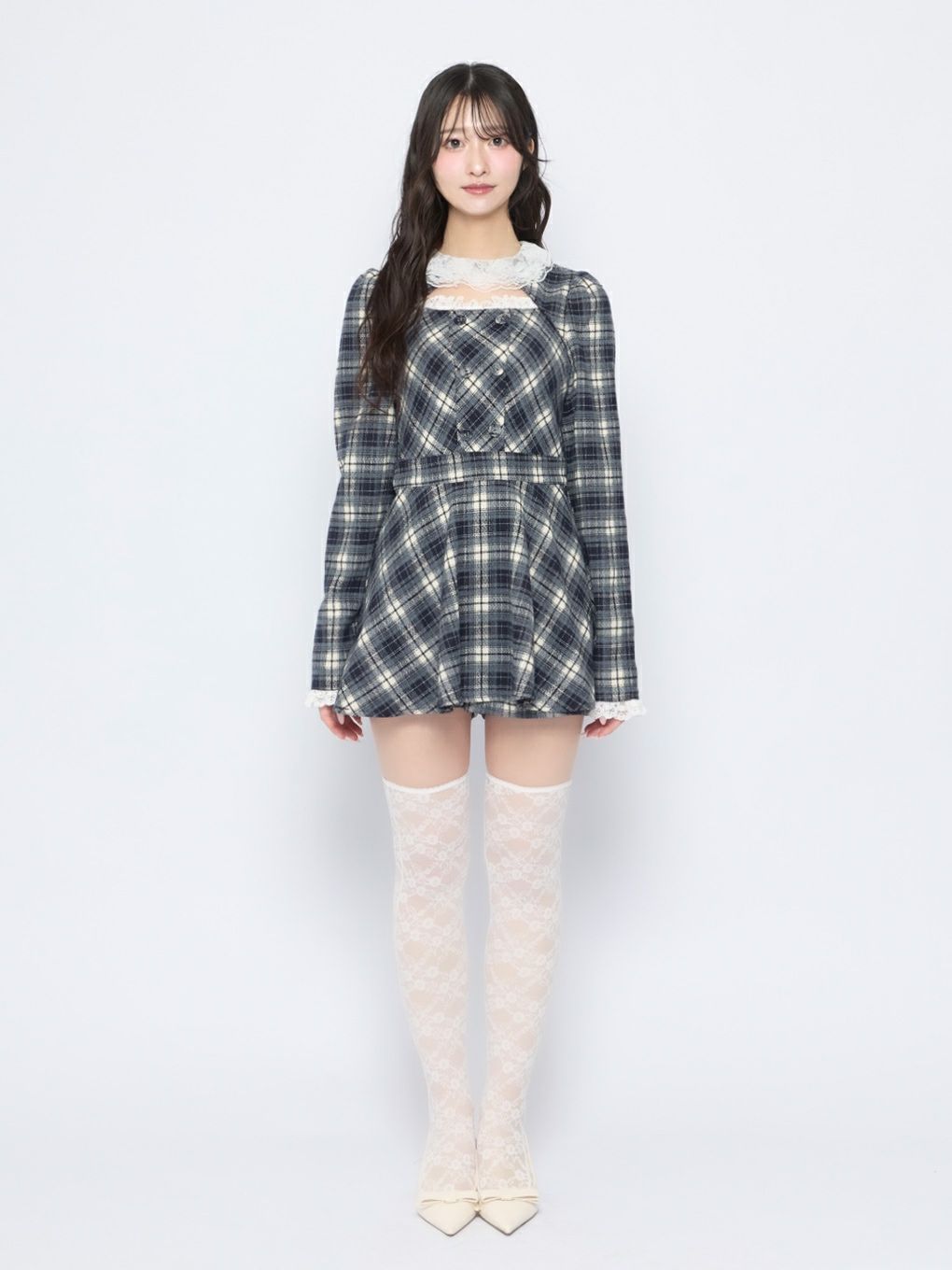 【BUBBLES】ラッフルカラーセットアップ