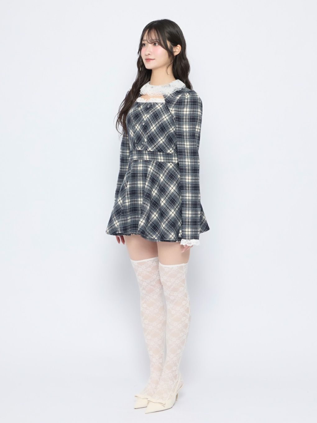 【BUBBLES】ラッフルカラーセットアップ