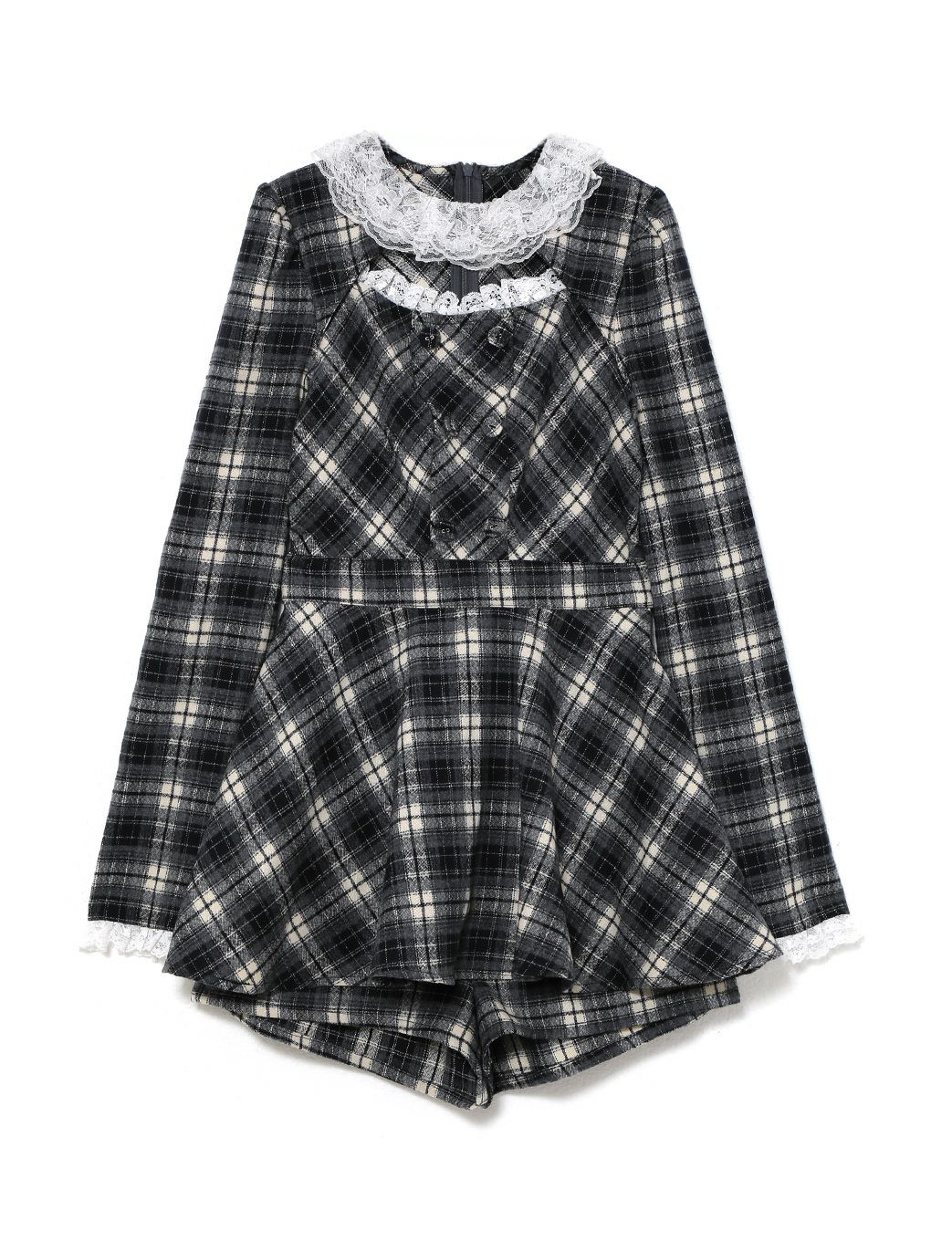 【BUBBLES】ラッフルカラーセットアップ