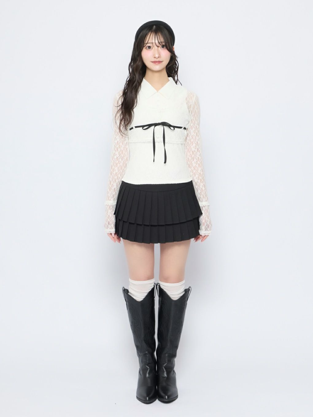 BUBBLES】レーススクールトップス | sparkling mall online store