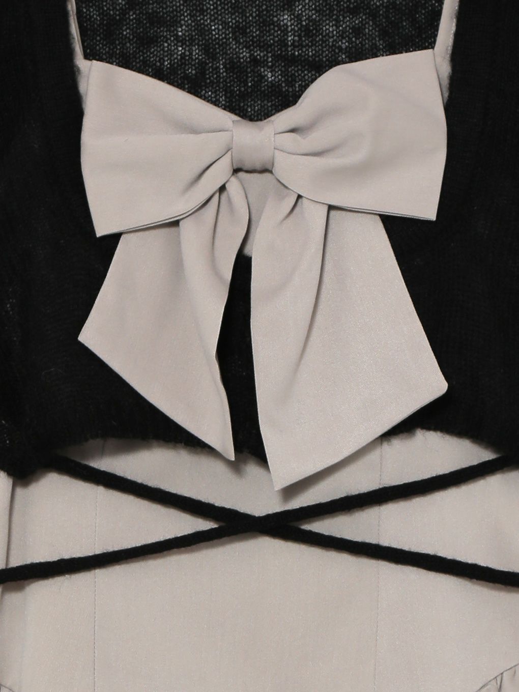 【BUBBLES】リボンキャミアンサンブルワンピース