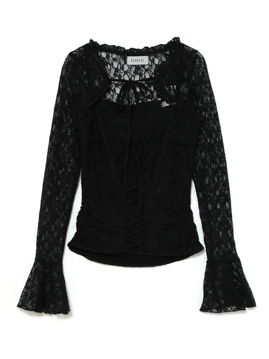 【BUBBLES】レースアップアンサンブル