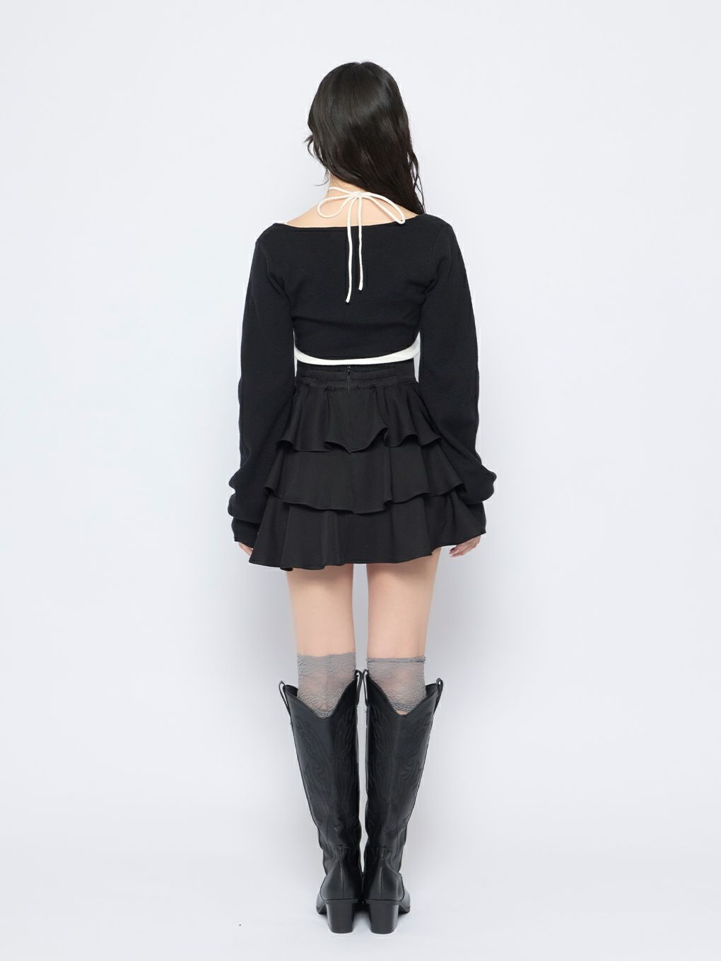 BUBBLES】リボンニットアンサンブル | sparkling mall online store