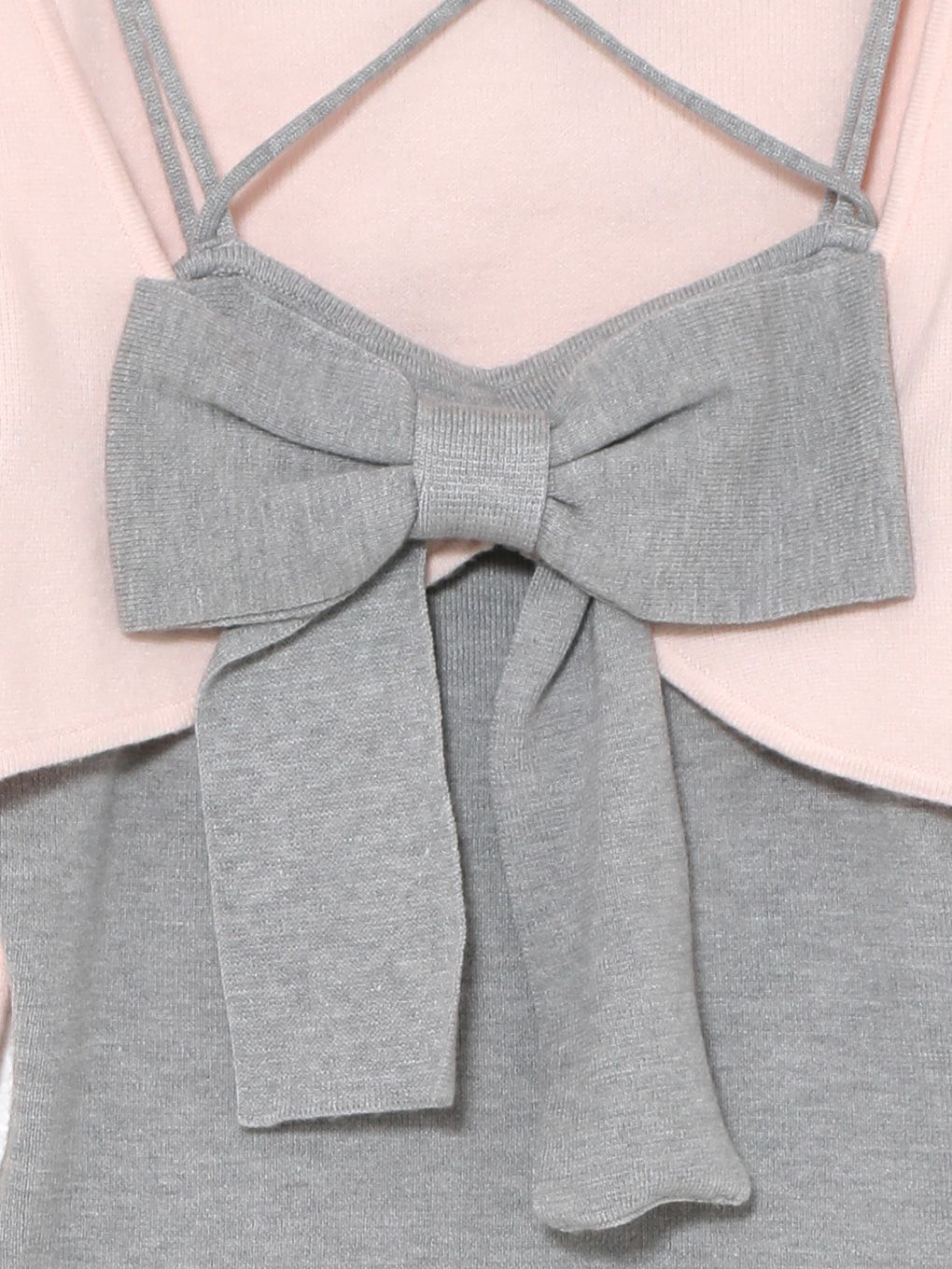 【BUBBLES】リボンニットアンサンブル